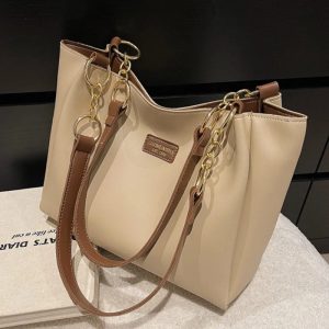 Luxury Handbags(Cream)