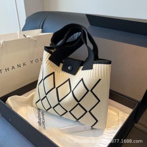 Orginal China Niche Shoulder Bag ( Off-Whaite )