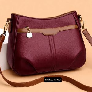 Fashion Shoulder Crossbody Bag(Merun)