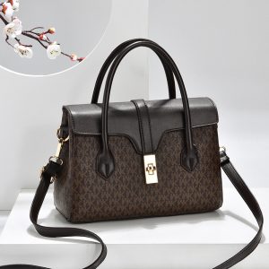Newest High Quality MK Design American Bag Luxury Women's Handbags(Coffee)